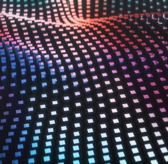 red and blue textile on blue textile